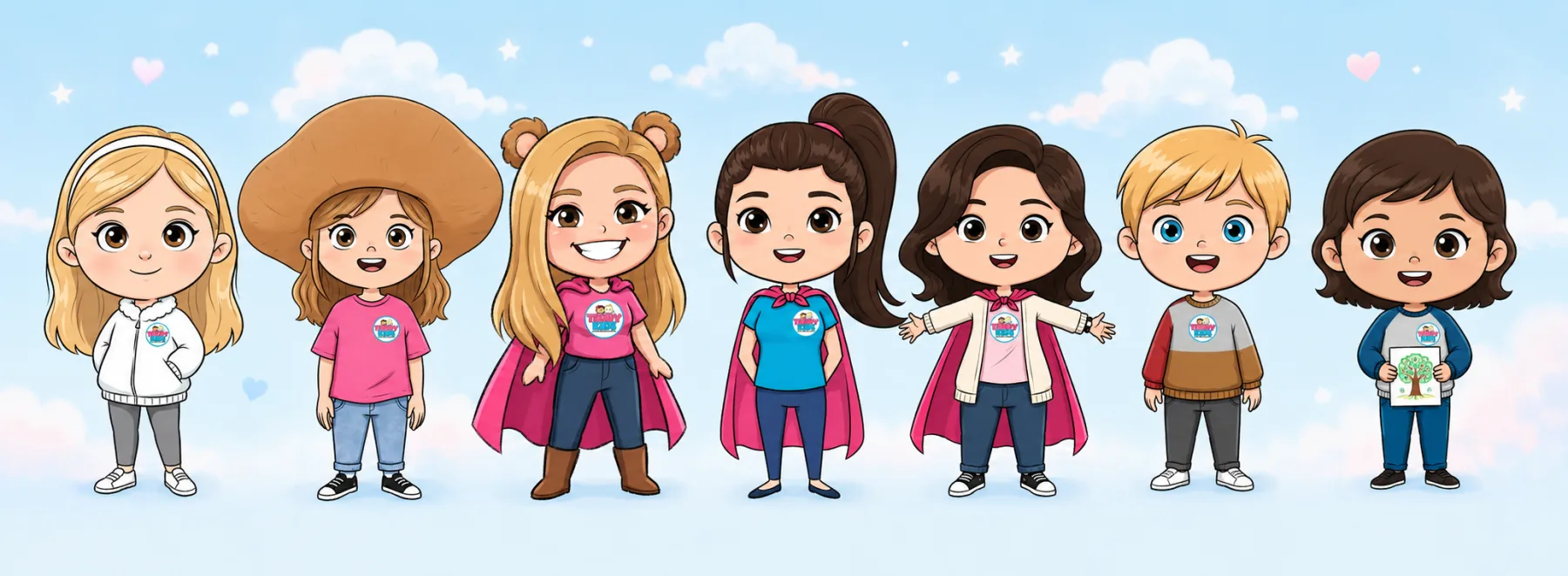 Meet the Teddy Kids crew — design your own Teddy avatar