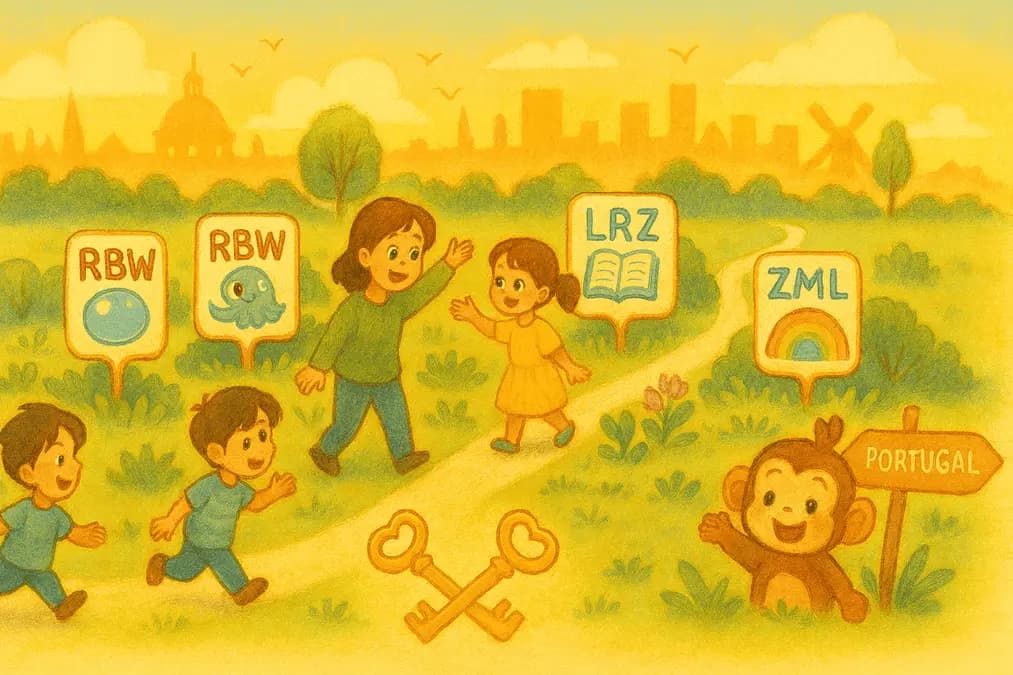 Overview of Teddy Kids locations