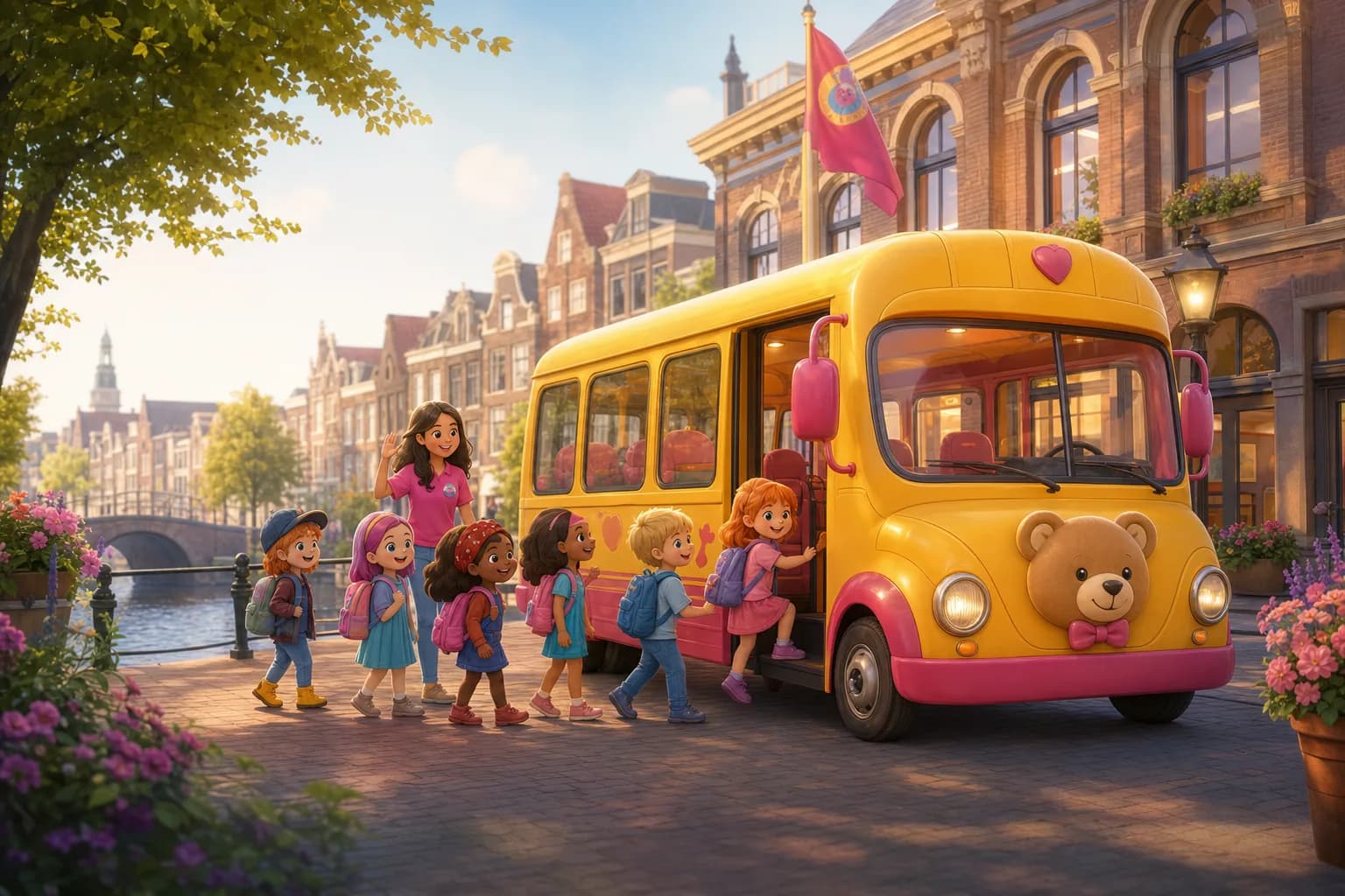 Schoolvervoer met onze Teddy Bus